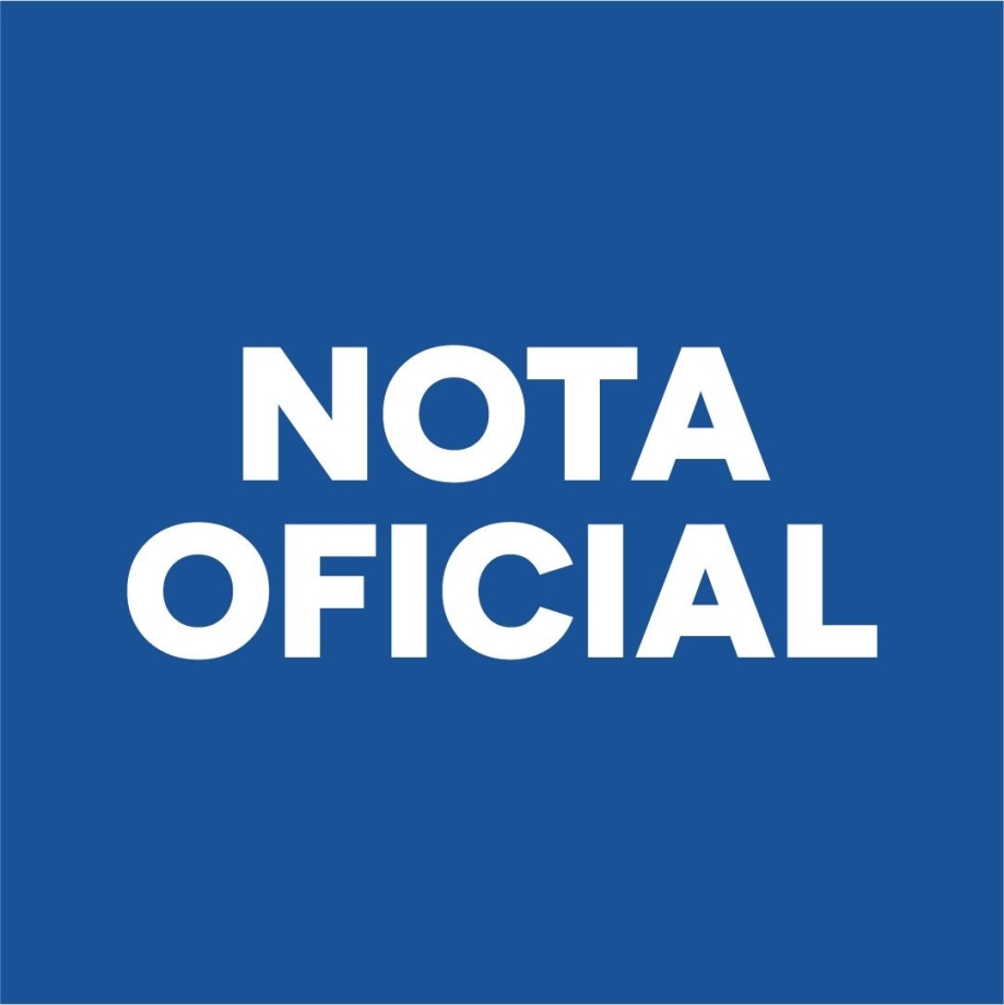 NOTA OFICIAL