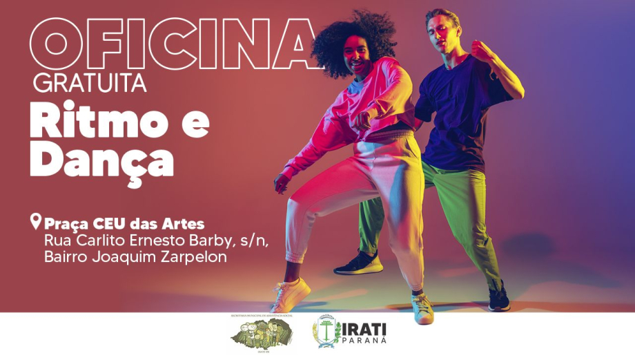 Oficina de Ritmo e Dança acontece na praça CEU das Artes