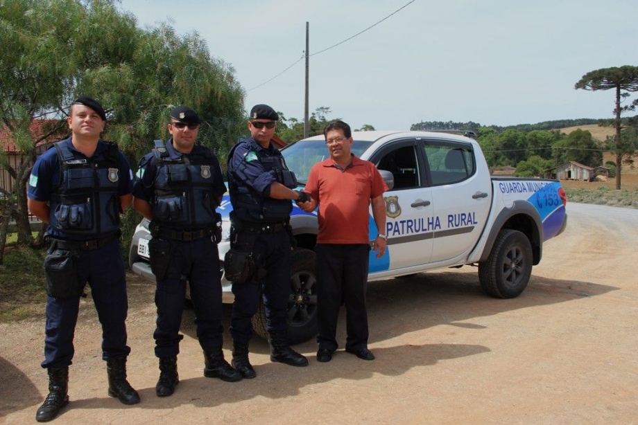 Policiamento comunitário tranquiliza moradores do interior