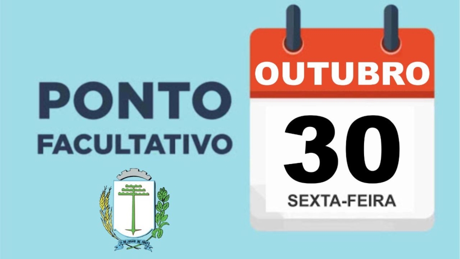 30/10 - Ponto Facultativo