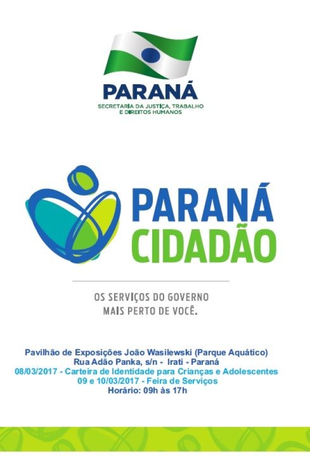 Irati receberá Paraná Cidadão em março