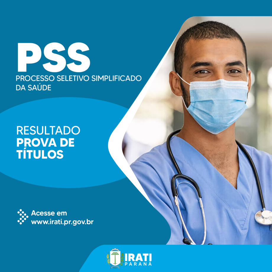 Saúde divulga classificação provisória do PSS