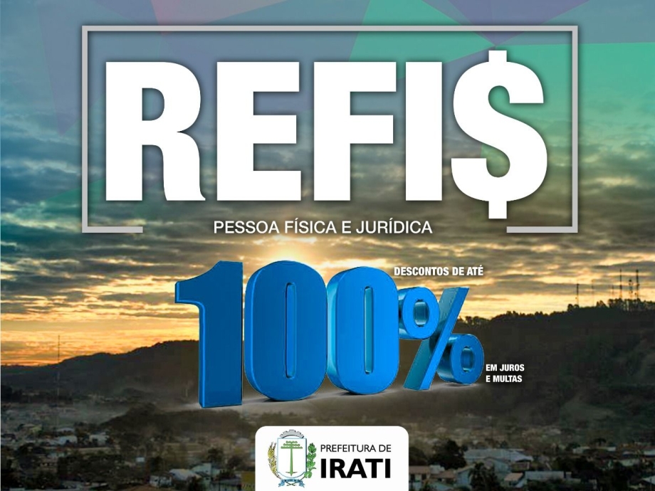 Sexta-feira (30/08) é o último dia para optar pelo REFIS 2019