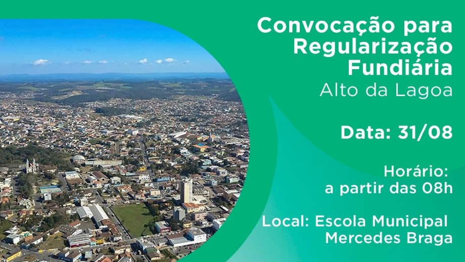 Cadastro para Regularização Fundiária