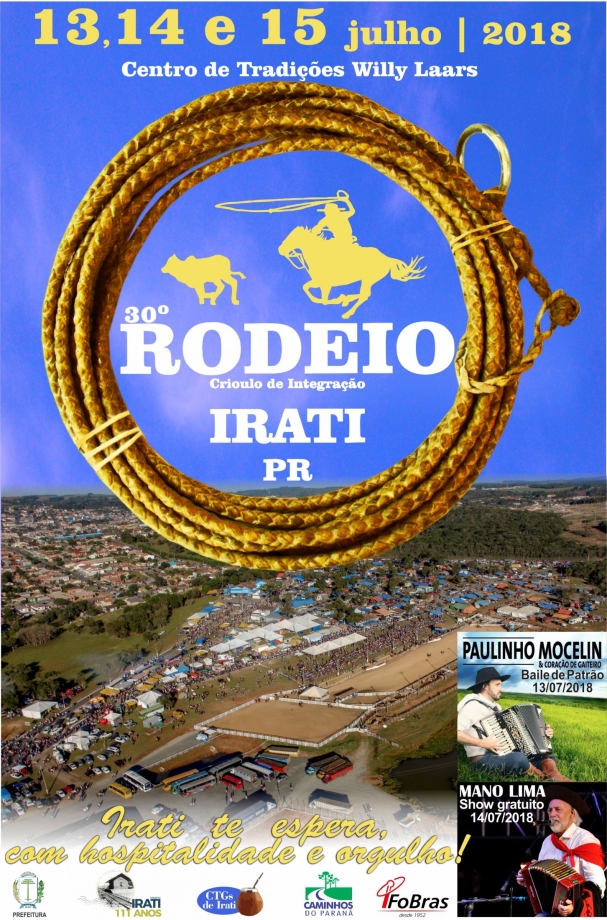 Rodeio de Irati intensifica preparativos para dias 13 a 15 de julho