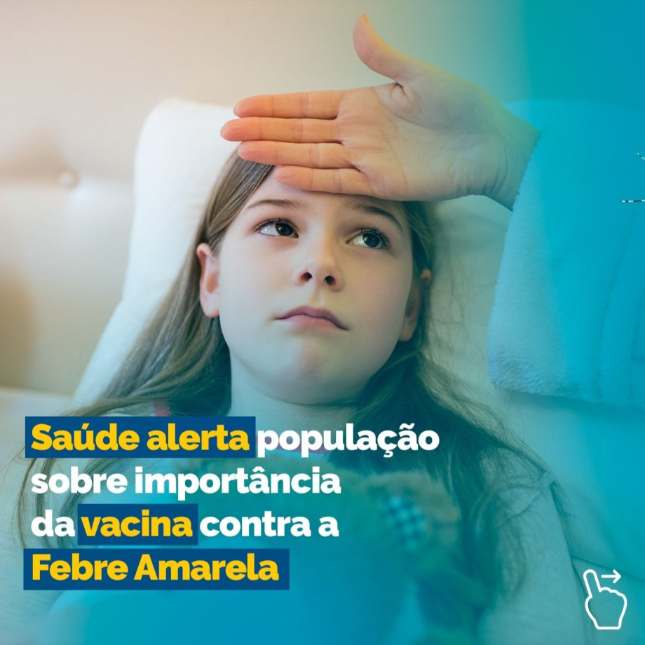 Saúde de Irati alerta população sobre importância da vacina contra a Febre Amarela