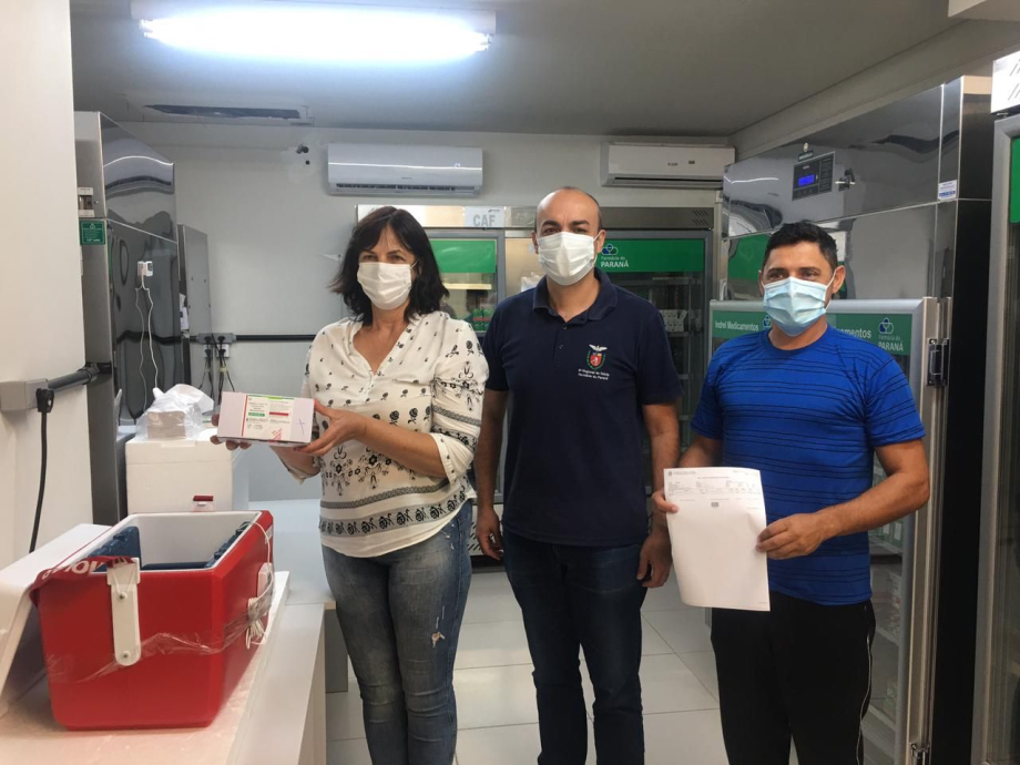 Irati recebeu o segundo lote de vacinas 