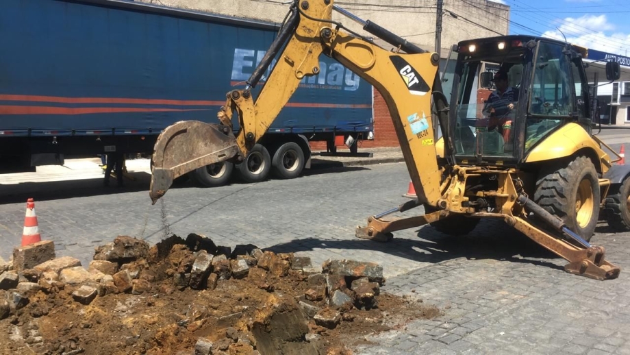 Obras: Rua Sete de Setembro