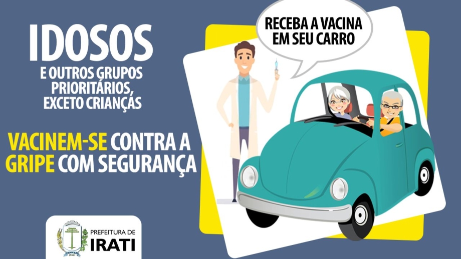 Vacinação contra a Gripe nos carros
