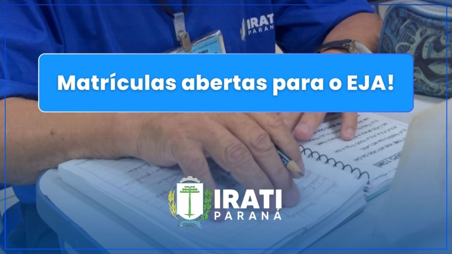 Escola Municipal abre matrículas para o EJA