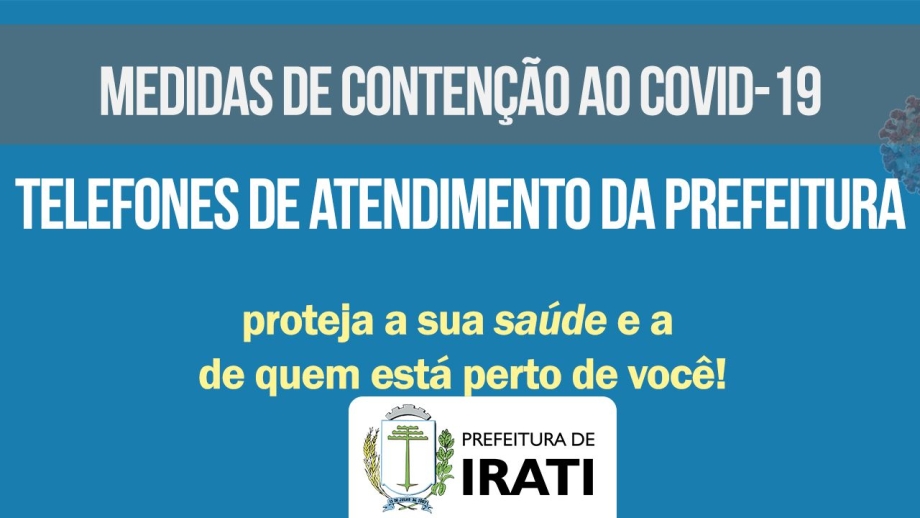 Telefones de Atendimento da Prefeitura
