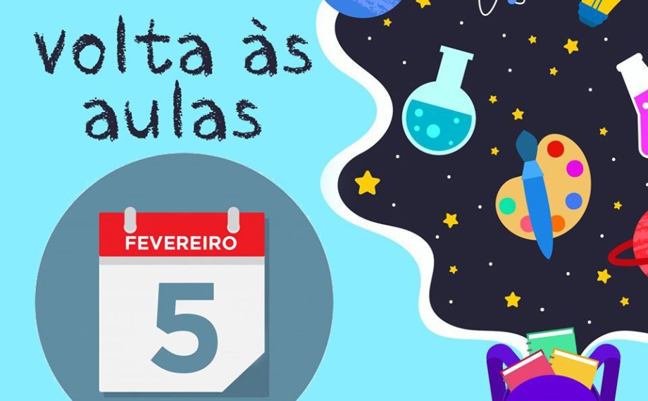 Aulas da Rede Municipal retornam na quarta-feira (05/02)