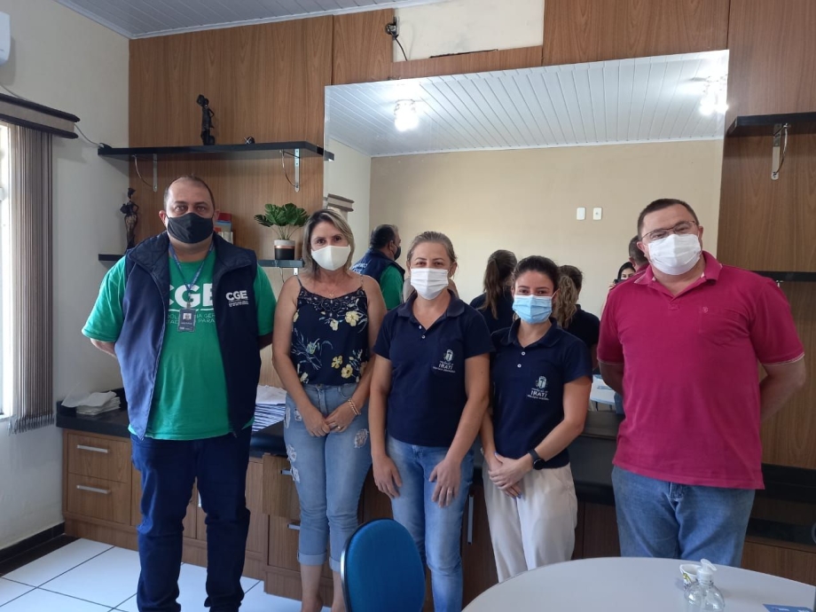 Visita da CGE em Irati