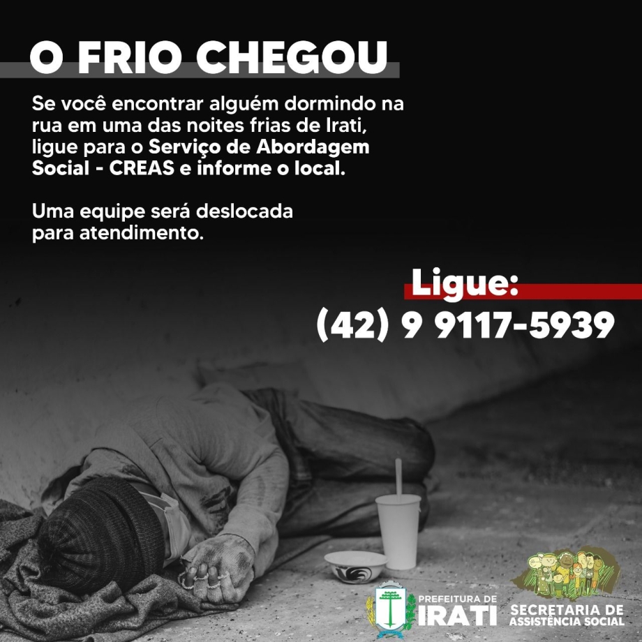 Serviço de Abordagem Social está funcionando