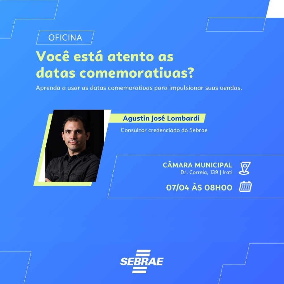 Sala do Empreendedor promove capacitações para a 1ª ExpoIrati