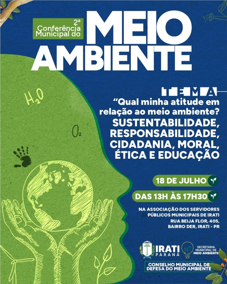2ª Conferência Municipal do Meio Ambiente será realizada no dia 18