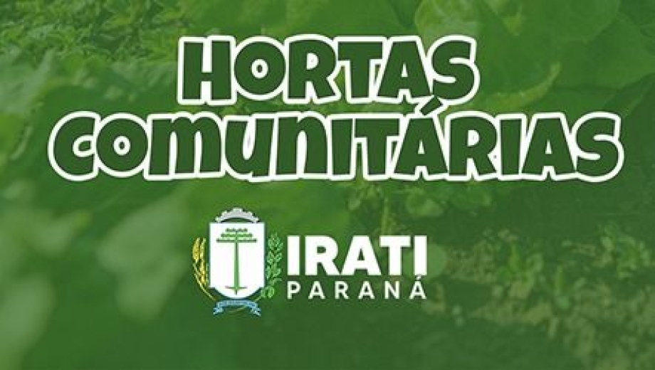 Prefeitura firma parceria para desenvolvimento de hortas comunitárias