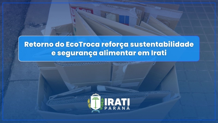 Retorno do EcoTroca reforça sustentabilidade e segurança alimentar em Irati